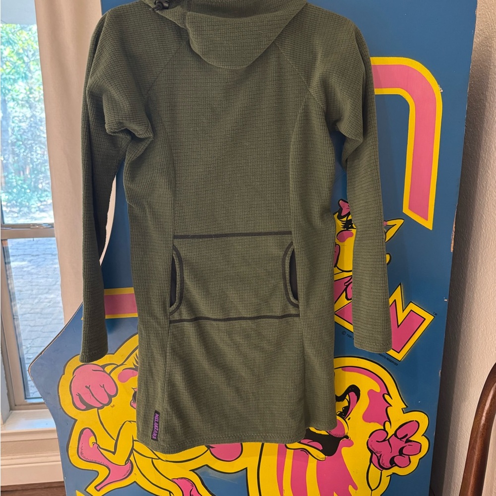 Melanzana Long Sleeve Dress - Olive Green